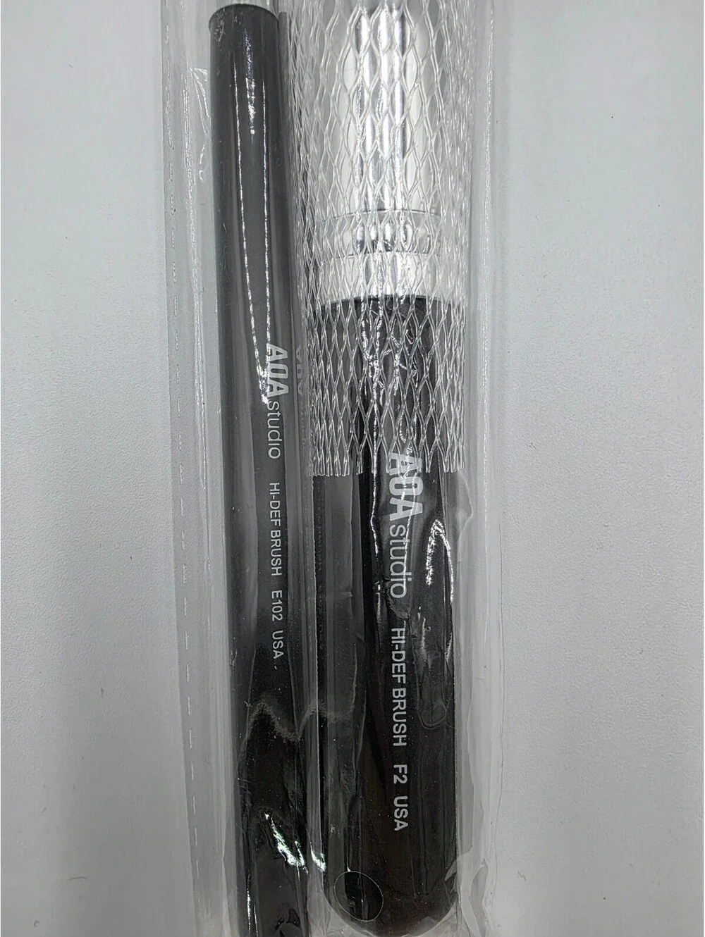 Aoa Studio Professional Makeup Brush Set - High-Eye Brush & Face Brush
